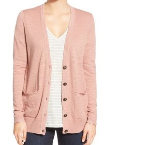 Madewell Cardigan | Pink | Small